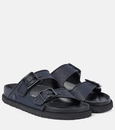 Birkenstock Arizona Luxe raffia sandals 1