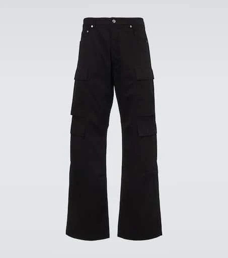 Rick Owens DRKSHDW low-rise cargo jeans 1