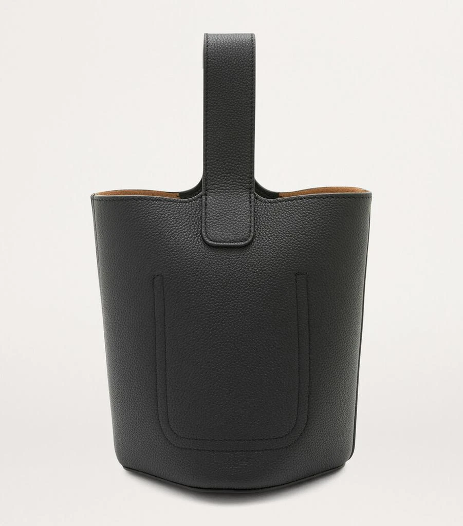 Loewe Mini Leather Pebble Bucket Bag 3