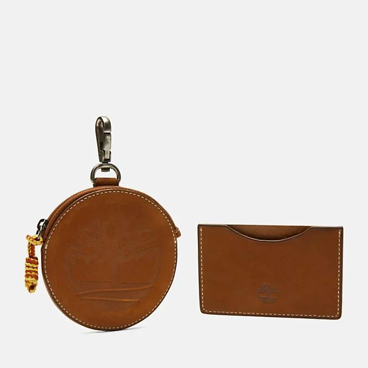 Timberland Card Holder and Coin Pouch Gift Set in Yellow 1