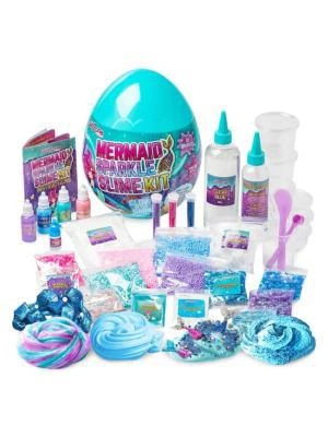 GirlZone Little Kid
s 
Kid
s Egg Surprise Mermaid Sparkle Slime Kit