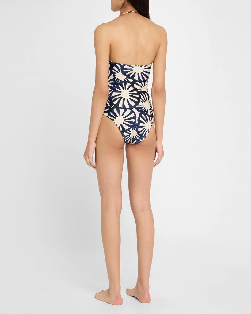LENNY NIEMEYER Sunflower Bandeau V One-Piece Swimsuit 3