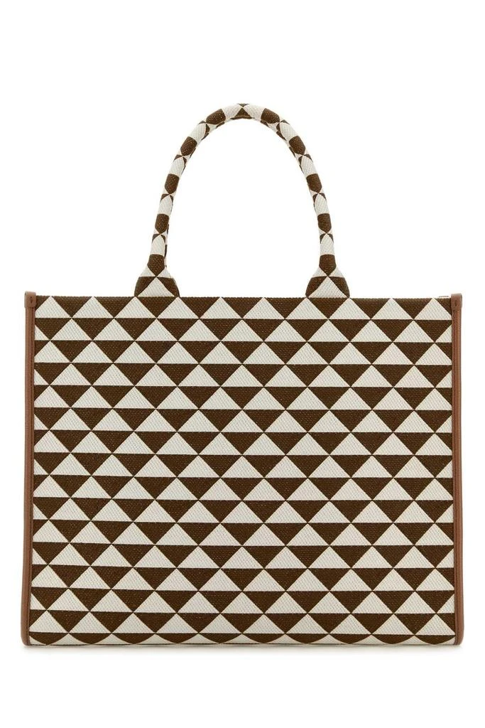 Prada Prada Triangle-Logo Tote Bag 2