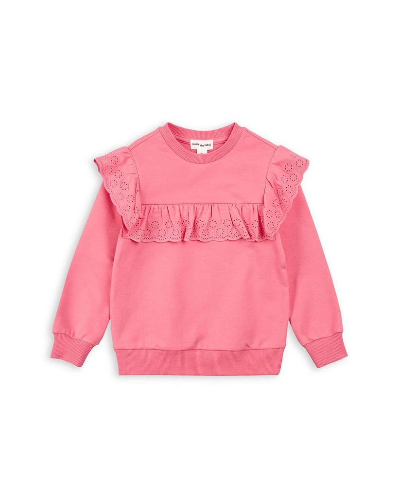 Miles The Label Girls
 Confetti Eyelet Sweatshirt - Little Kid 1