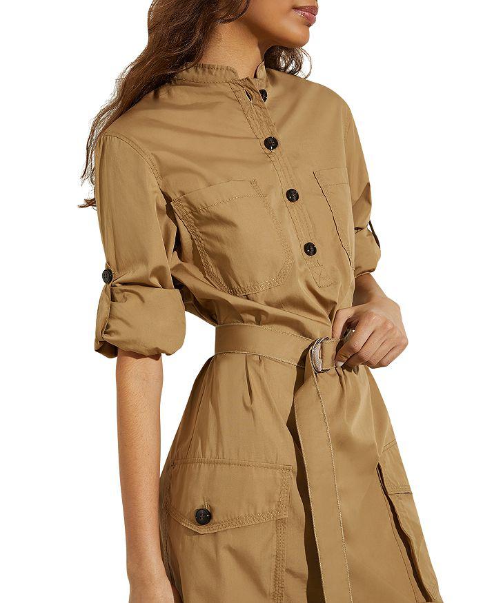 MAX&Co Poplin Long Sleeve Utility Dress
