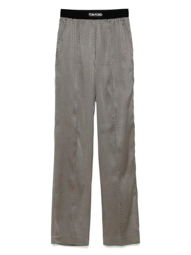 Tom Ford POLKA DOT SIGNATURE SILK PJ PANTS 1
