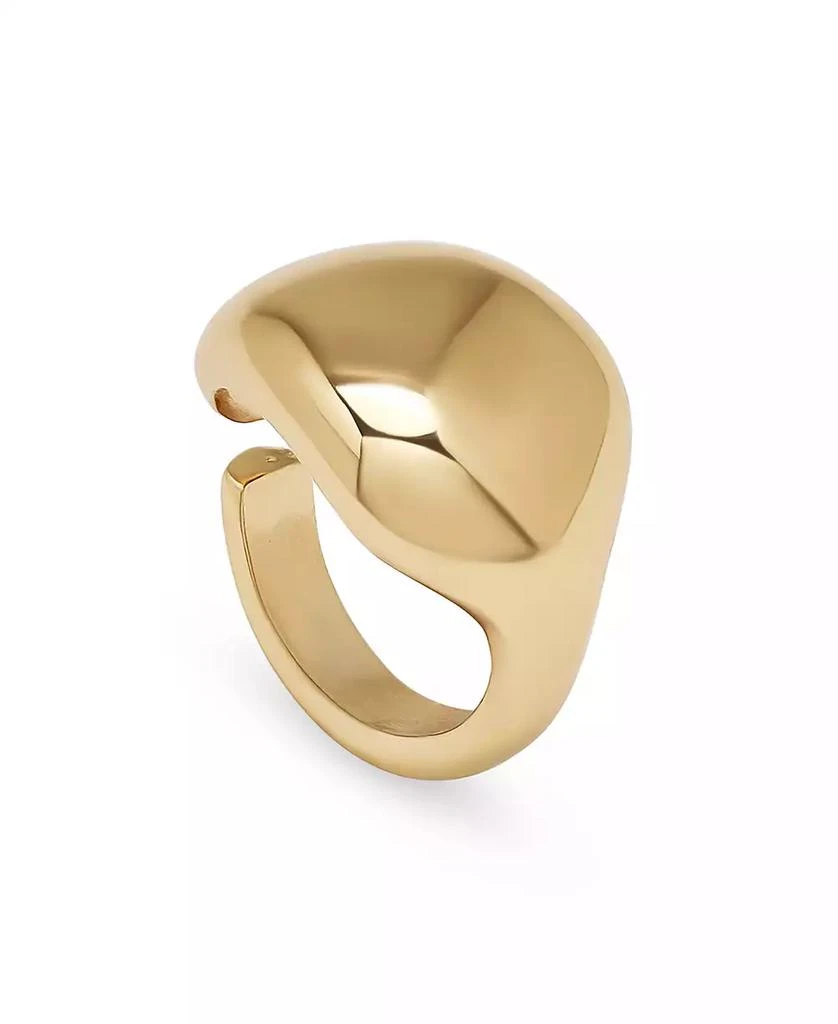 Robert Lee Morris Leaf Dome Cocktail Ring 2