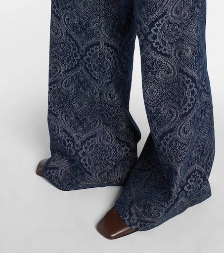 ETRO Pegaso high-rise flared jeans 5