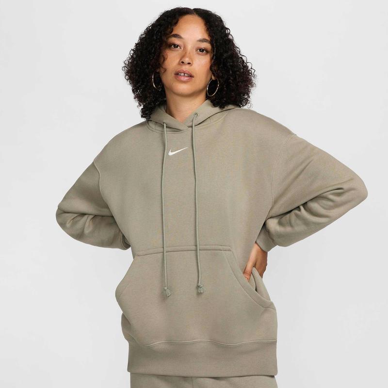 nike hoodie women beige
