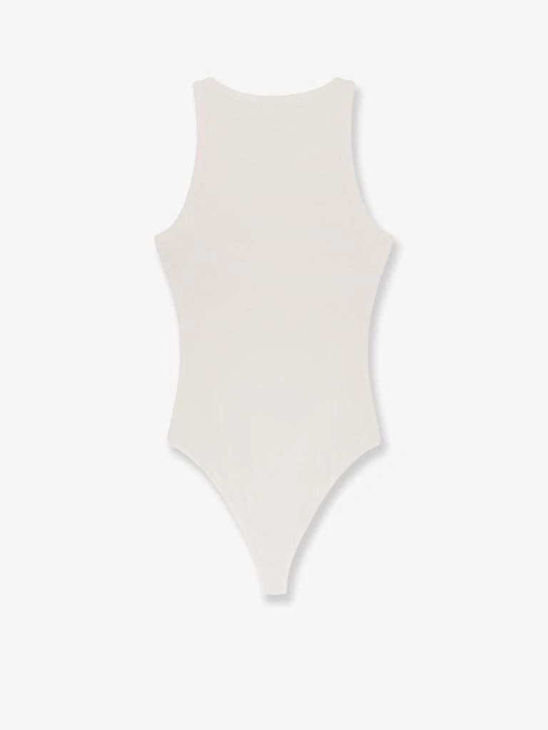 Alaia Halter cotton and viscose bodysuit 4