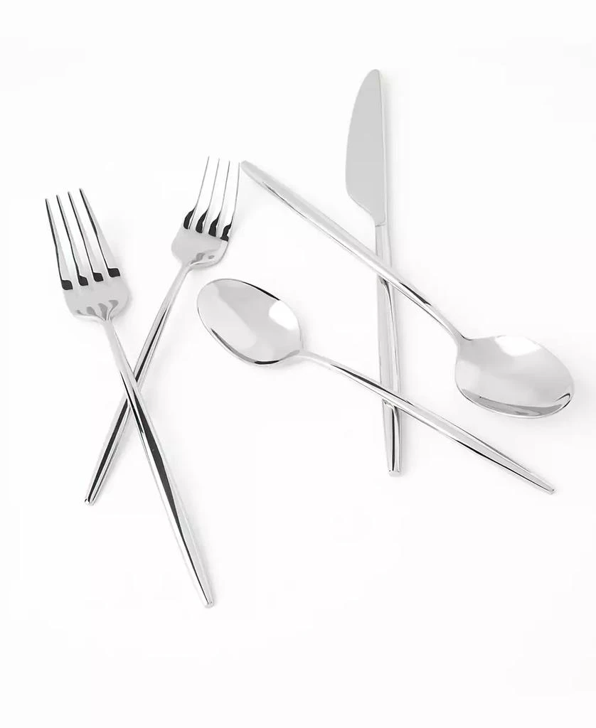 Cambridge Silversmiths Gaze Mirror 20-Piece Flatware Set, Service for 4 5