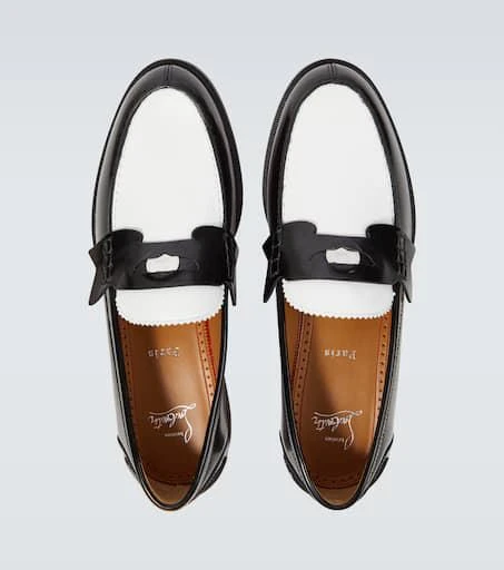 Christian Louboutin Leather penny loafers 4