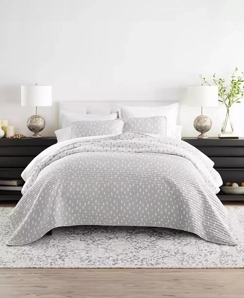 IENJOY HOME Painted Dots Reversible 2-Pc. Quilt Set 1