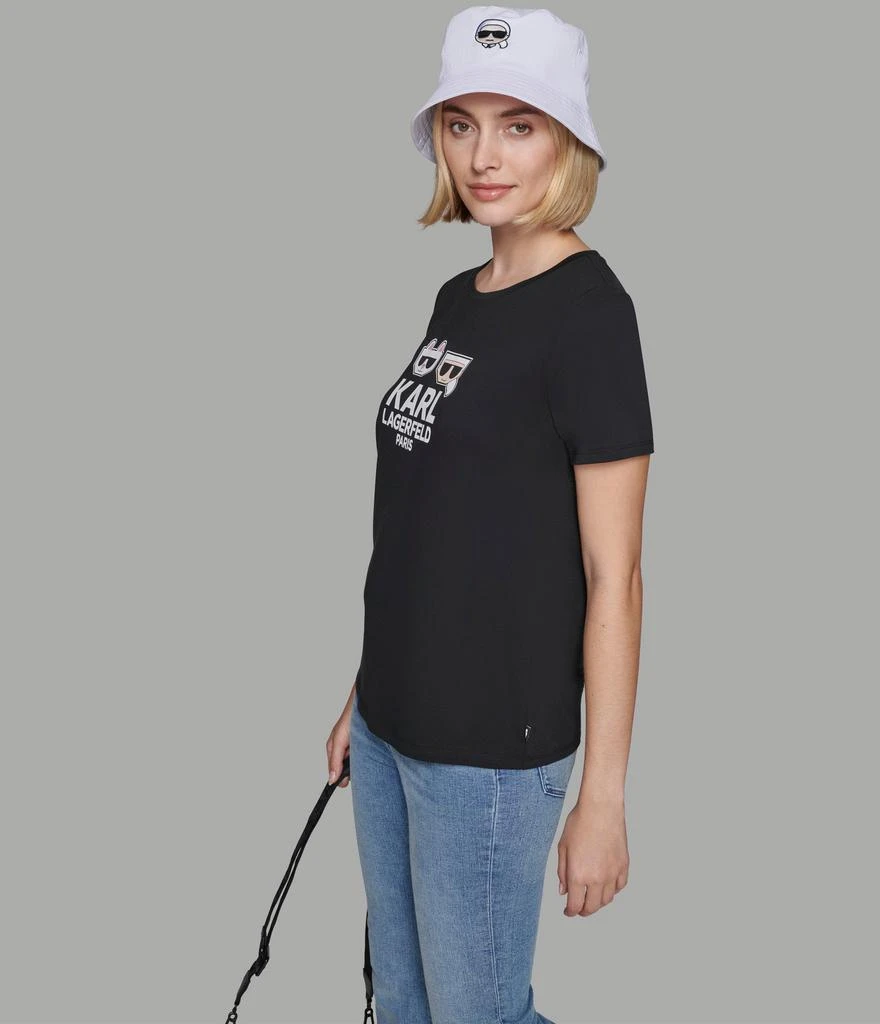 Karl Lagerfeld Paris KARL AND CHOUPETTE EMOJI TEE 4