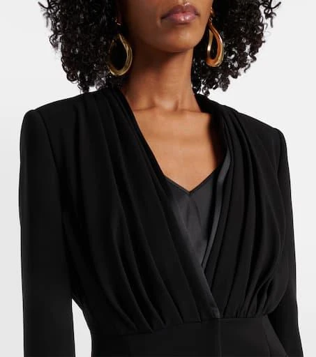 Max Mara Gradi draped crêpe jacket 4