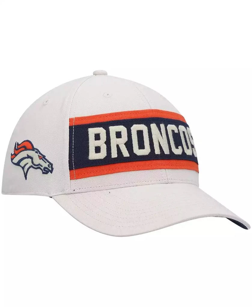 47 Brand Men's '47 Cream Denver Broncos Crossroad MVP Adjustable Hat 1