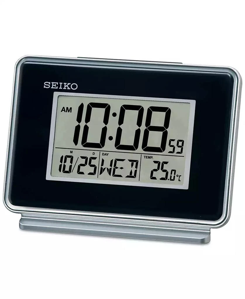 Seiko Black Digital Dual Alarm Clock 1
