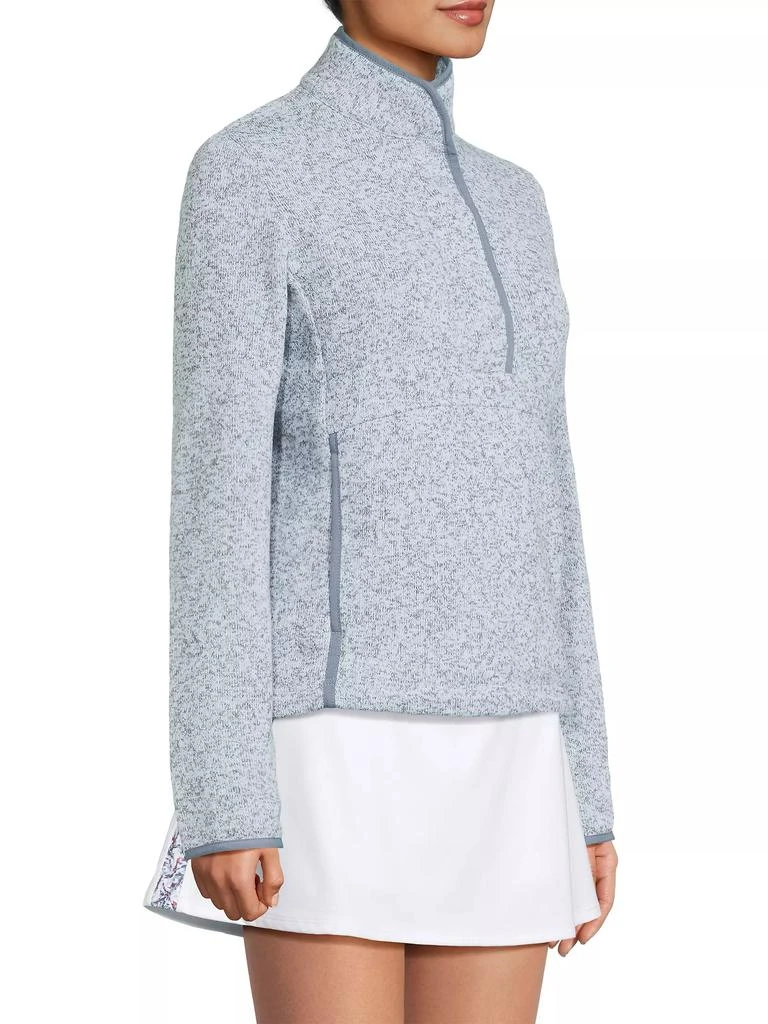 Zero Restriction Maddy Snap-Placket Sweater 4