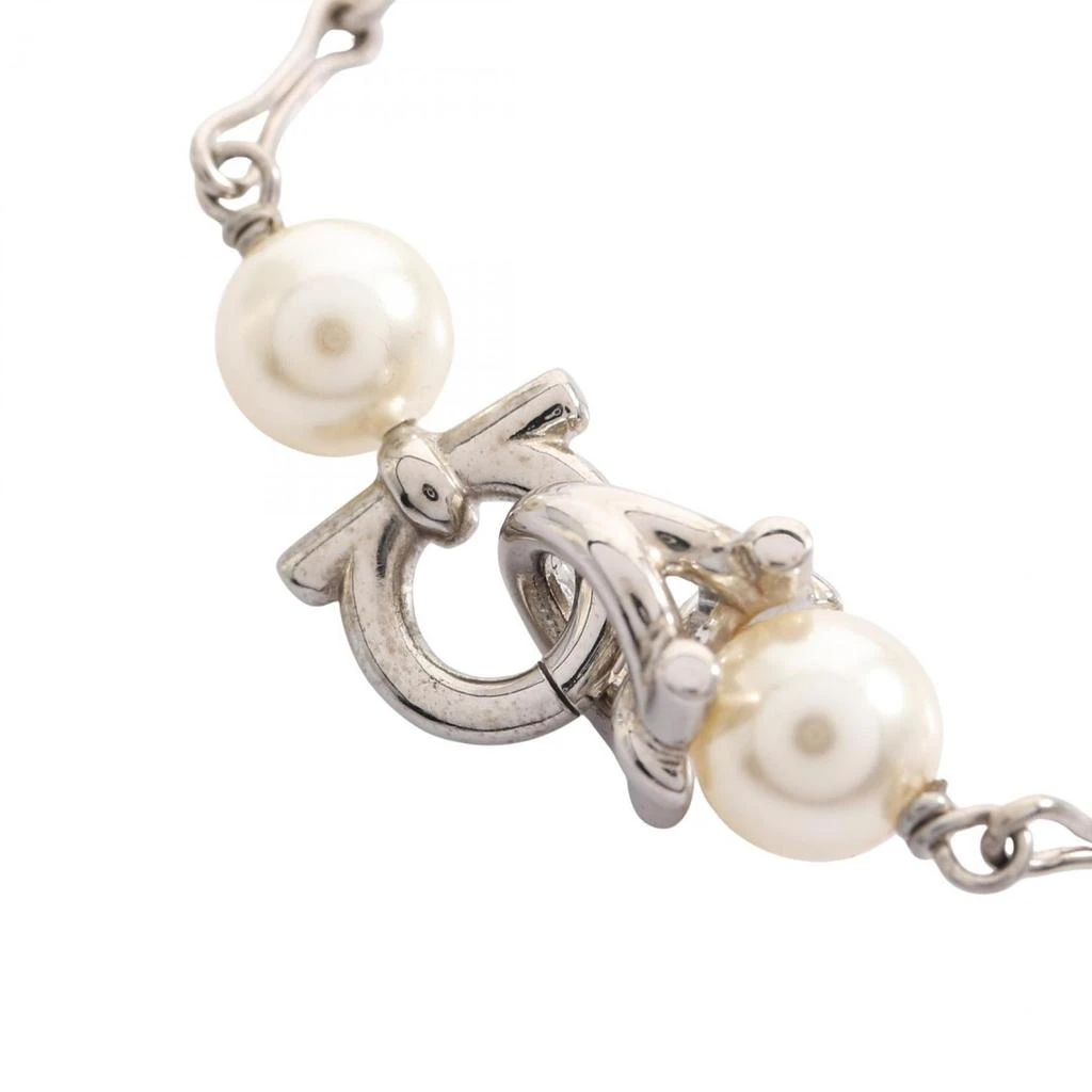 Salvatore Ferragamo Stainless Steel Charm Bracelet (Pre-Owned) 2