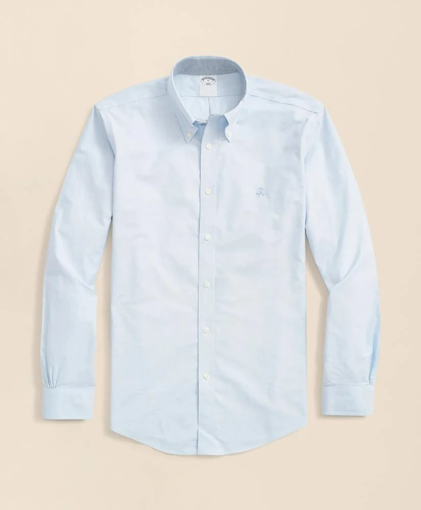 Brooks Brothers Stretch Non-Iron Oxford Button-Down Collar Sport Shirt