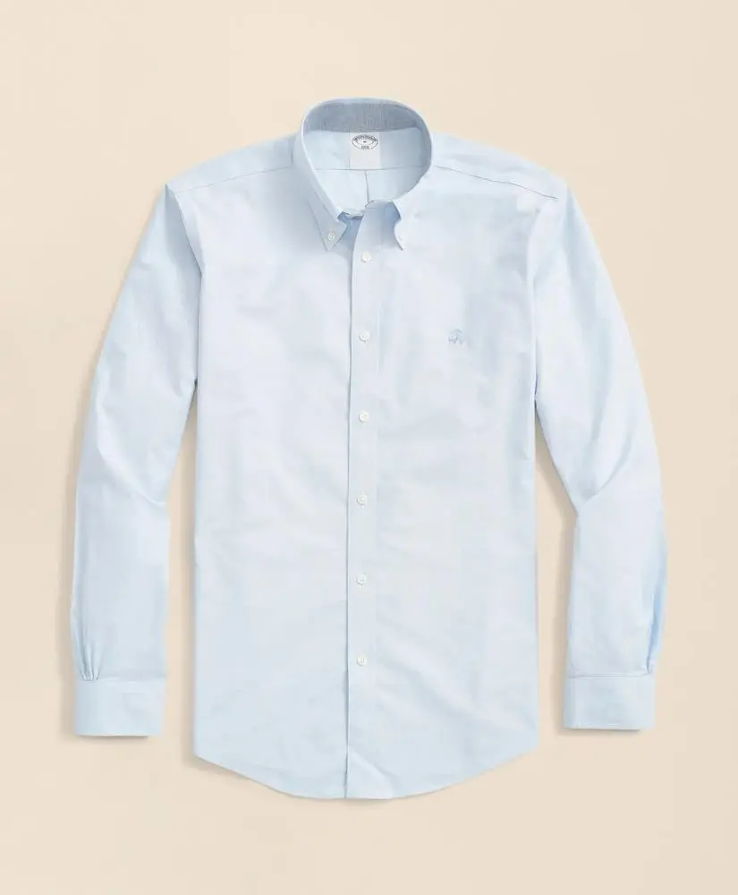 Brooks Brothers Stretch Non-Iron Oxford Button-Down Collar Sport Shirt