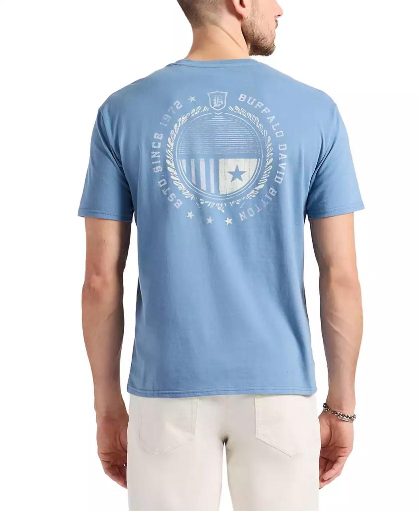 BUFFALO David Bitton Men's Tollose Graphic with Heritage Print T-Shirt