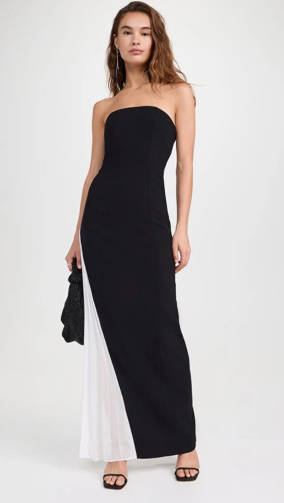 Alice + Olivia Retha Strapless Maxi Dress 1