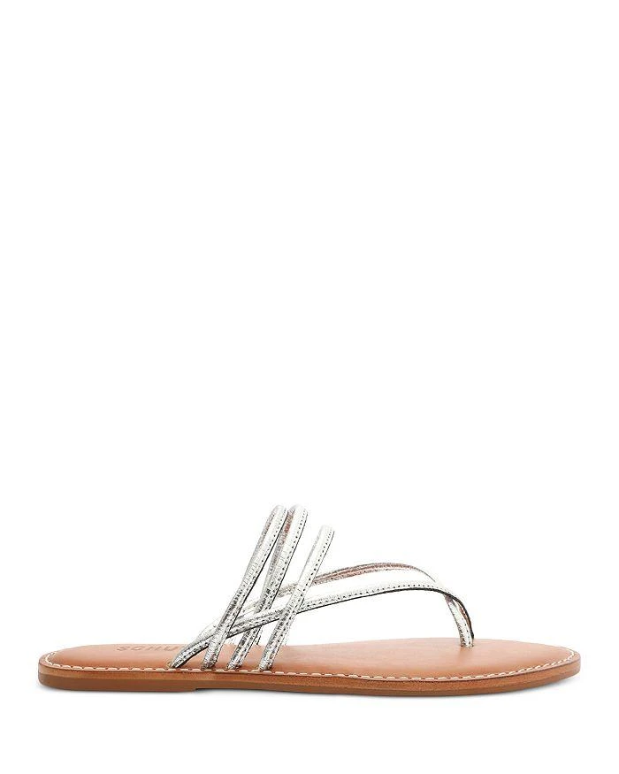 Schutz Women's Mirielle Slip On Crisscross Slide Sandals 2