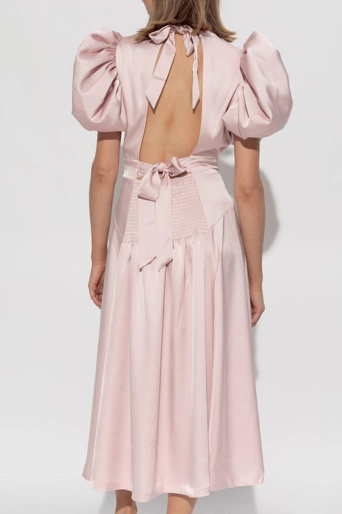 ROTATE Birger Christensen ROTATE Dress with Balloon Sleeves 4