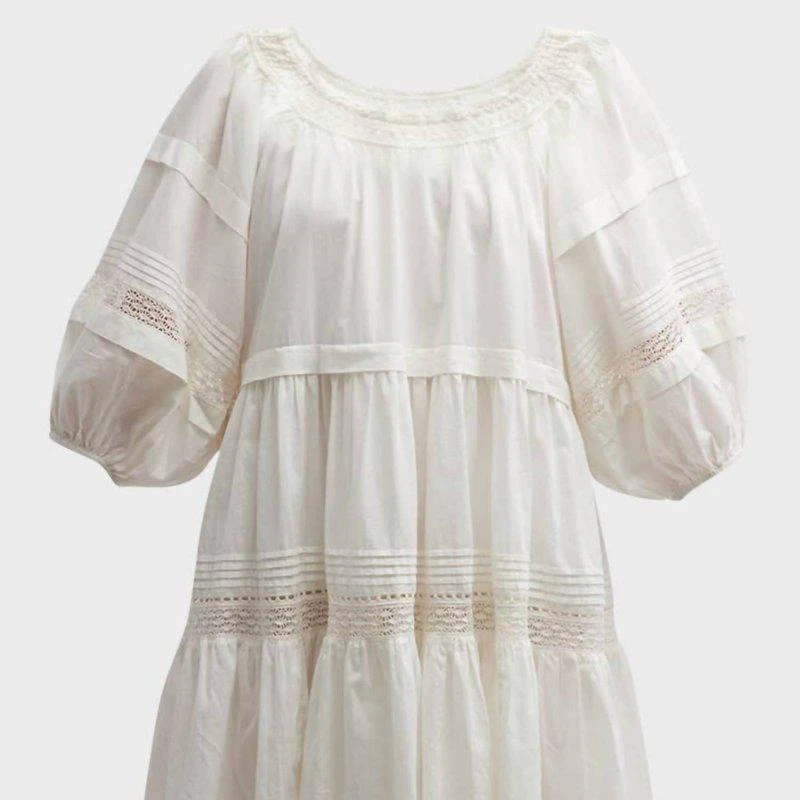 The Great Short Nightingale Dress In Cream 2