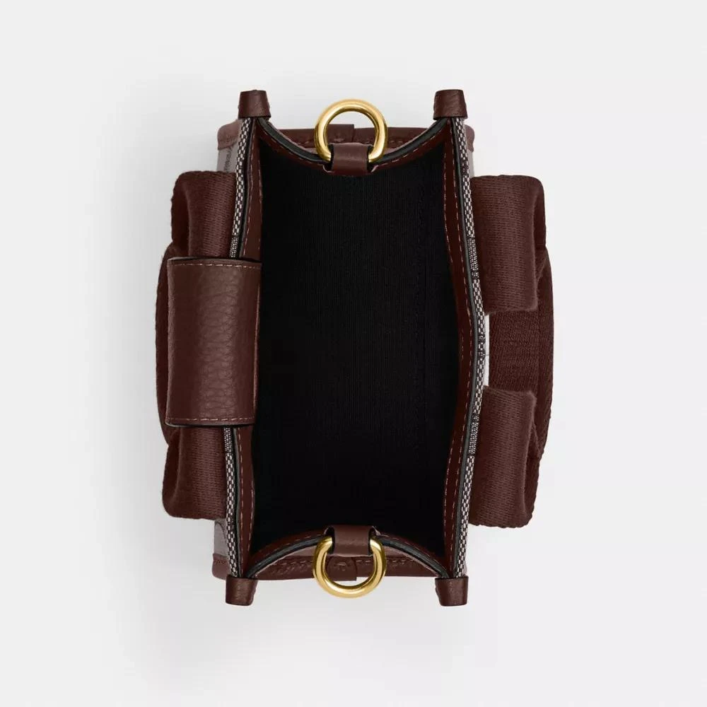 Coach Smith Mini Tote Bag In Signature Jacquard 6