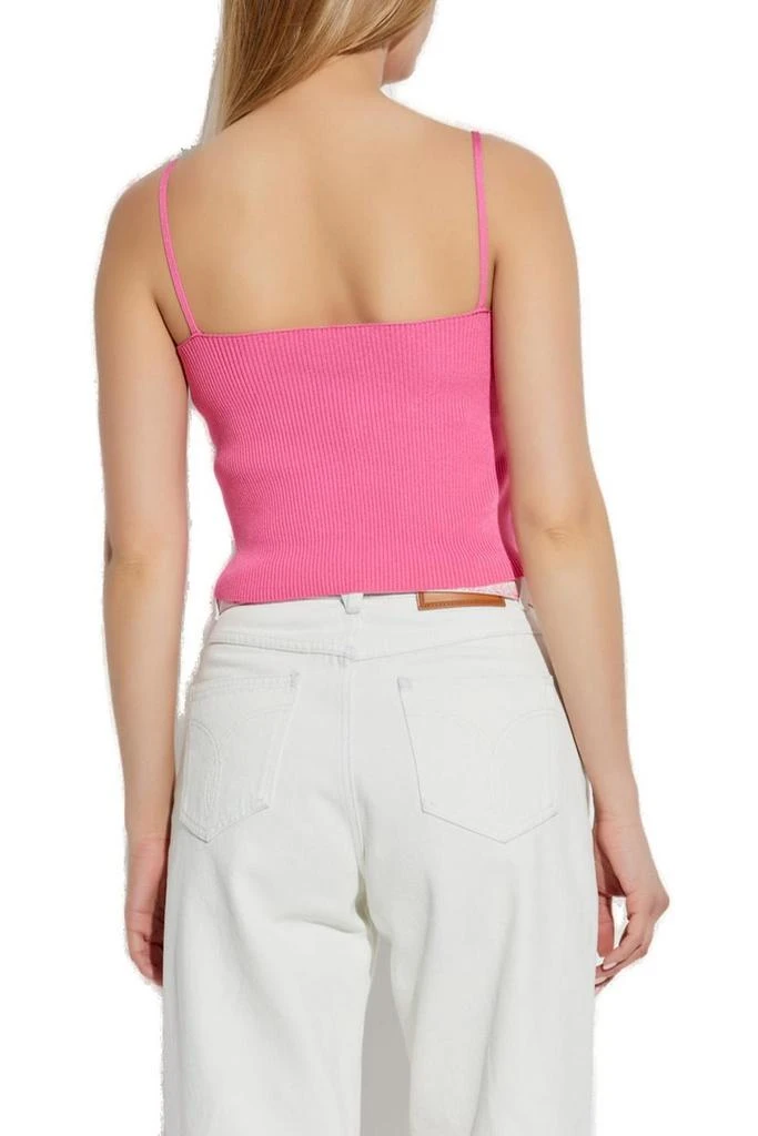 Versace Versace Safety Pin-Detailed Knitted Top 3