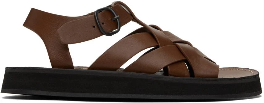 HEREU Brown Beltra Sandals 1