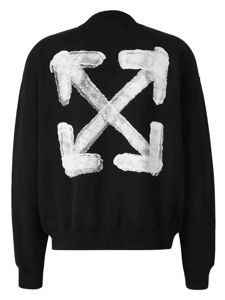 Off-White COTTON CREW-NECK SWEATSHIRT 2