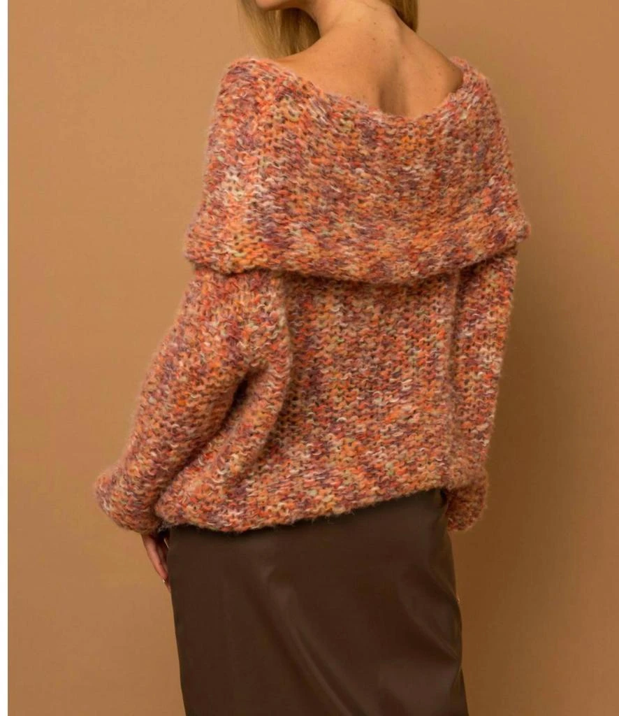 Dress Forum Dress Forum - Zuri Slouchy Off Shoulder Sweater 4