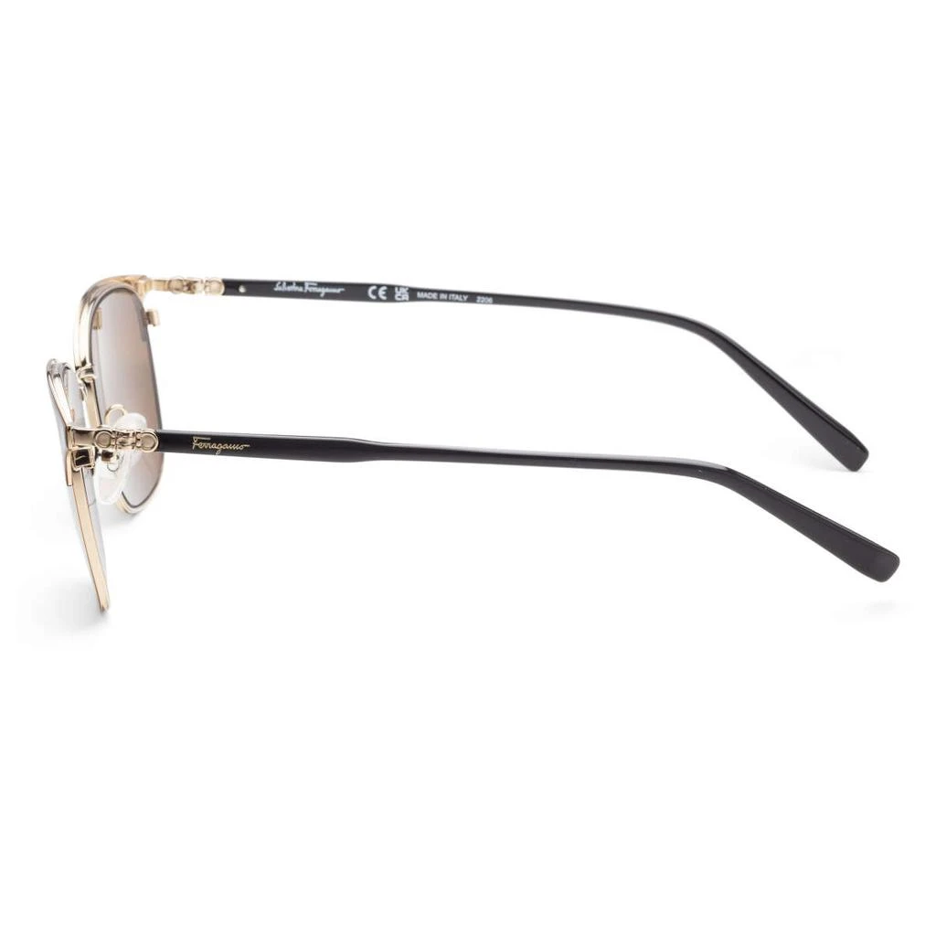 Salvatore Ferragamo Ferragamo Men's Brown Aviator Sunglasses 2