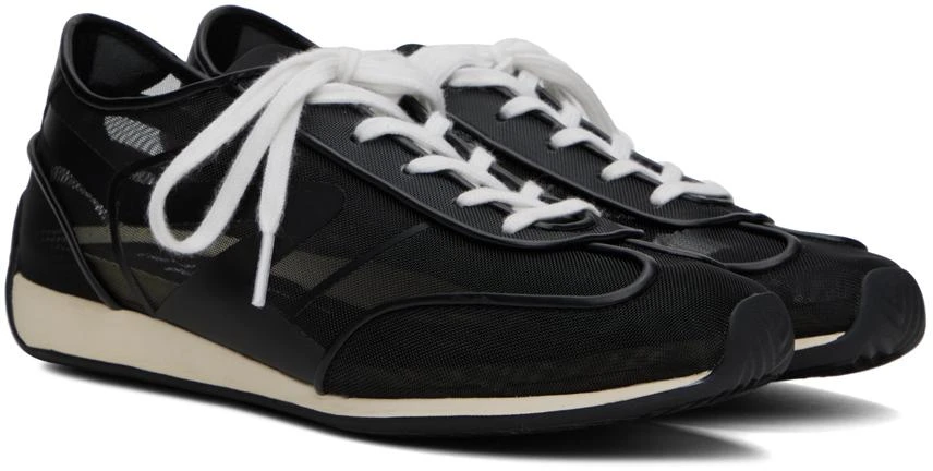 Rag & Bone Black Retro Runner Slim Sneakers 4