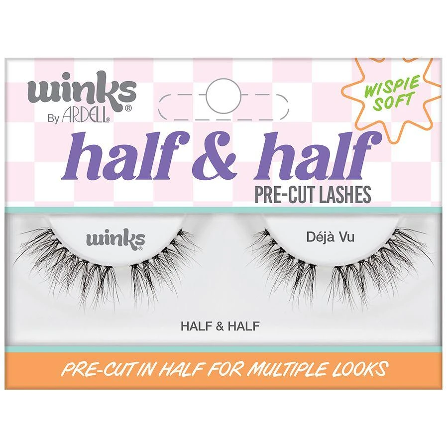 Ardell Winks Half & Half Pre-Cut Lashes - Deja Vu 1
