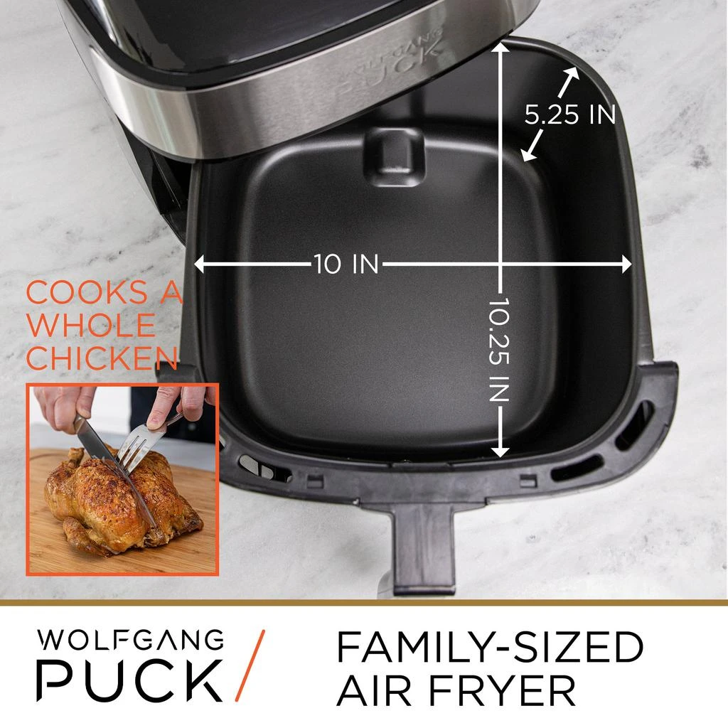Wolfgang Puck 9.7QT Stainless Steel Air Fryer 2