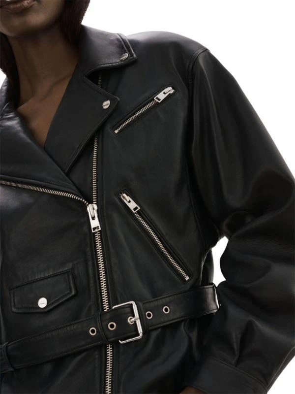 LaMarque Daniela Lambskin Leather Biker Jacket 6