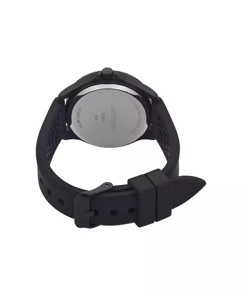 Ed Hardy Women's Quartz Matte Black Silicone Strap Analog Watch 3