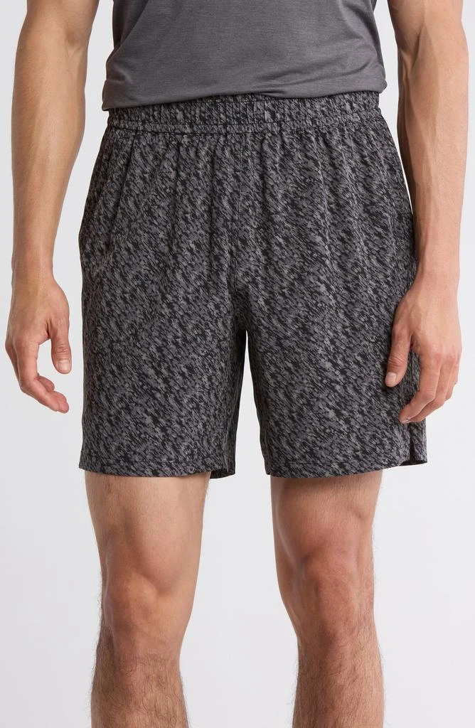 Zella Sprint Print 7-Inch Performance Shorts 1