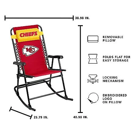 undefined Bungee Rocker Kansas City Chiefs NFL 3