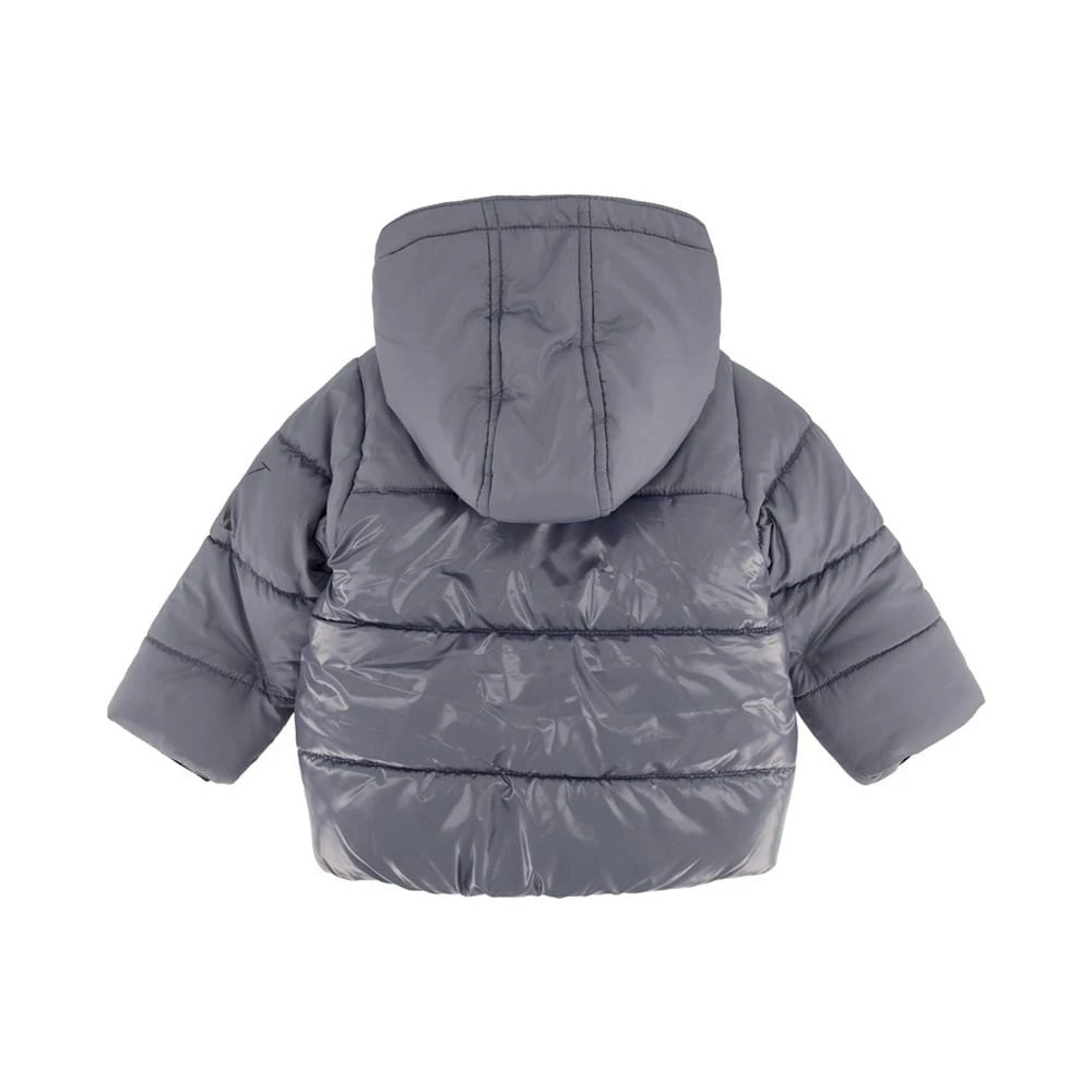 Calvin Klein Baby Boys Shiny Blocked Bubble Jacket 2