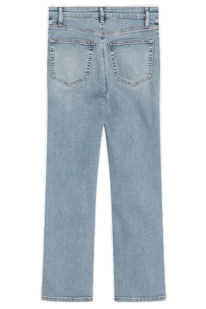 FRAME Frame Straight-Leg Cropped Jeans 2