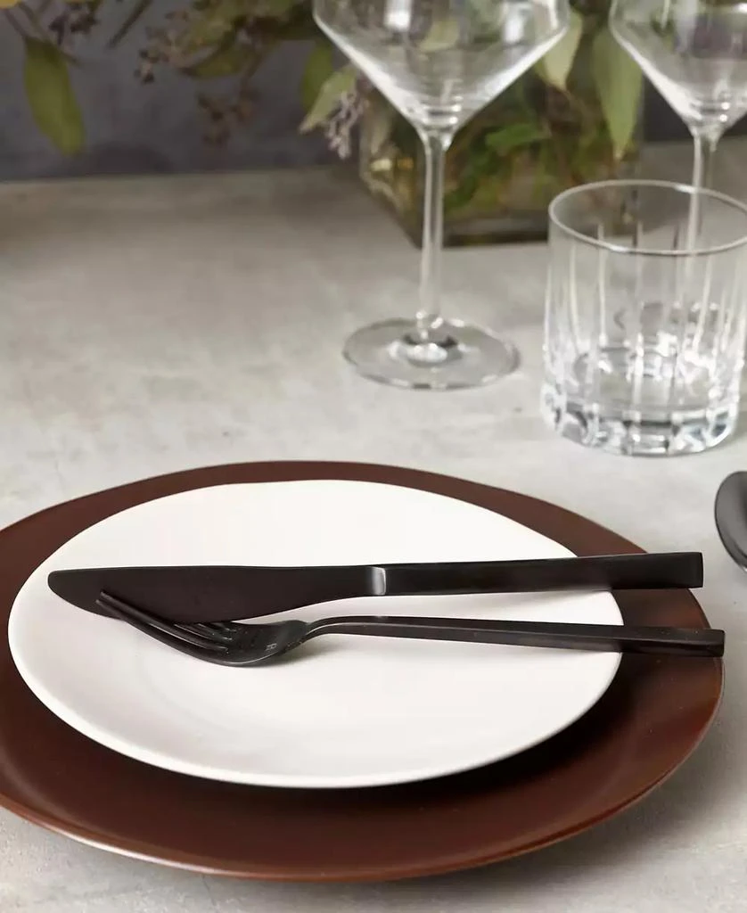 Fortessa Arezzo Brushed Black 5pc Place Setting 7