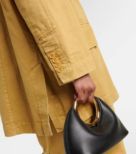 Max Mara Dizzy oversized cotton canvas blazer 5