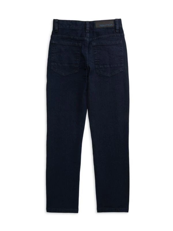 Nautica Boy's Straight-Leg Dark Wash Jeans 2