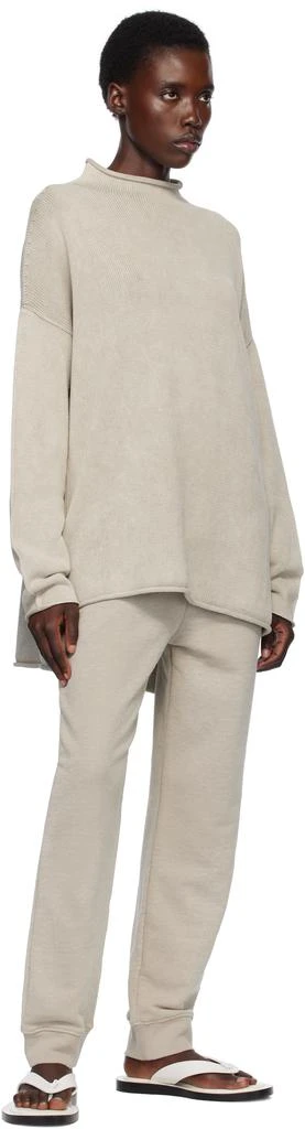 LAUREN MANOOGIAN Beige Fade Rollneck Sweater 4
