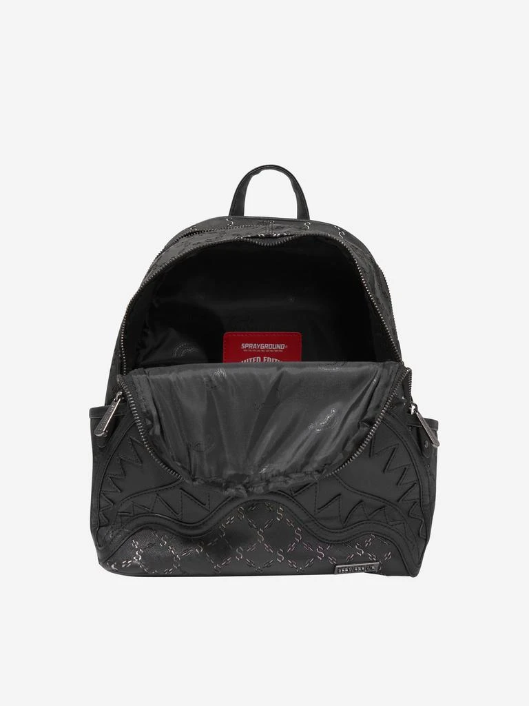 SprayGround Sprayground Kids Trippy Moneygram Savage Backpack in Black 4